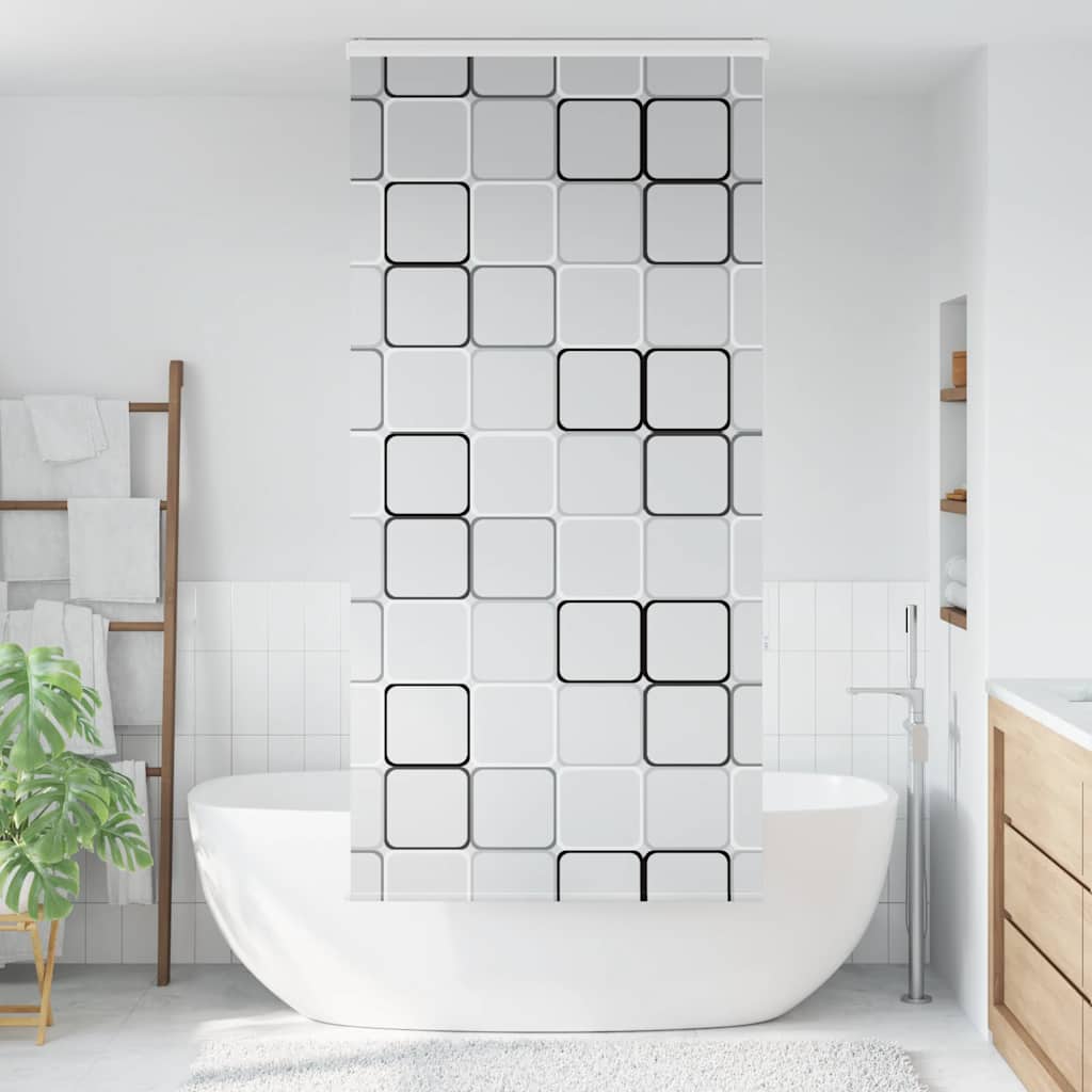 zuhanyzó redőny kazettával 100x240 cm szövetszélesség 96 cm