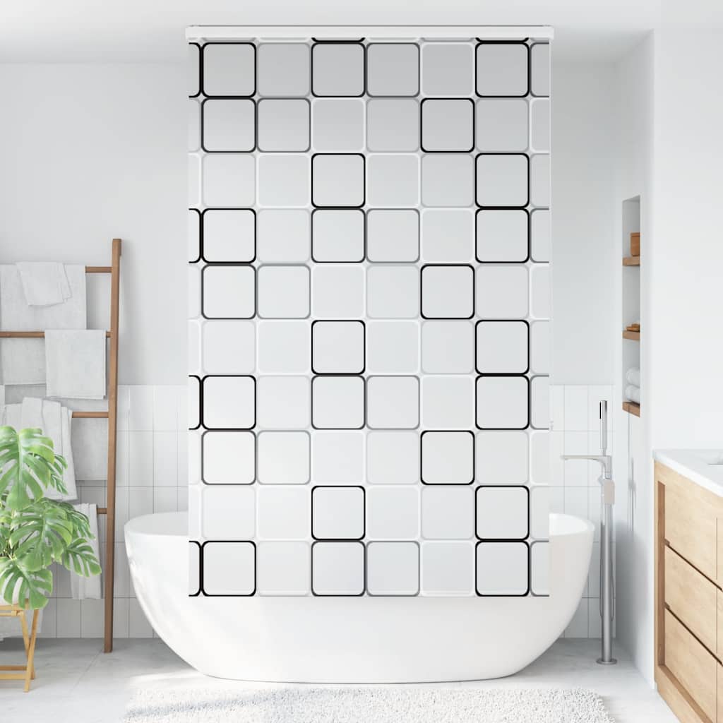 zuhanyzó redőny kazettával 140x240 cm szövetszélesség 136 cm