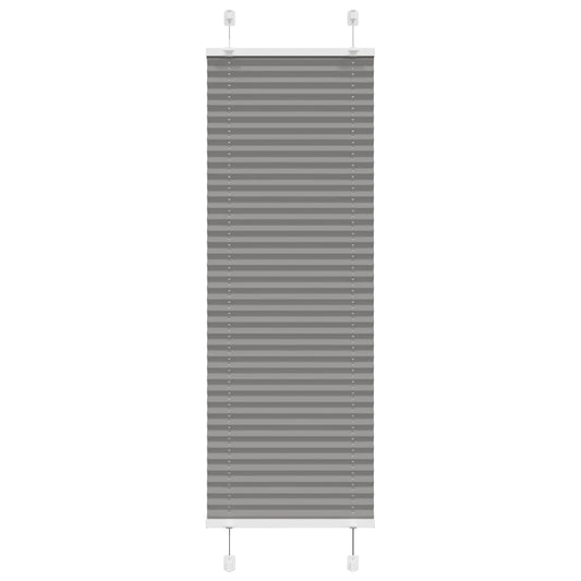 pliszírozott redőny antracit 50x150 cm szövetszélesség 49,4 cm