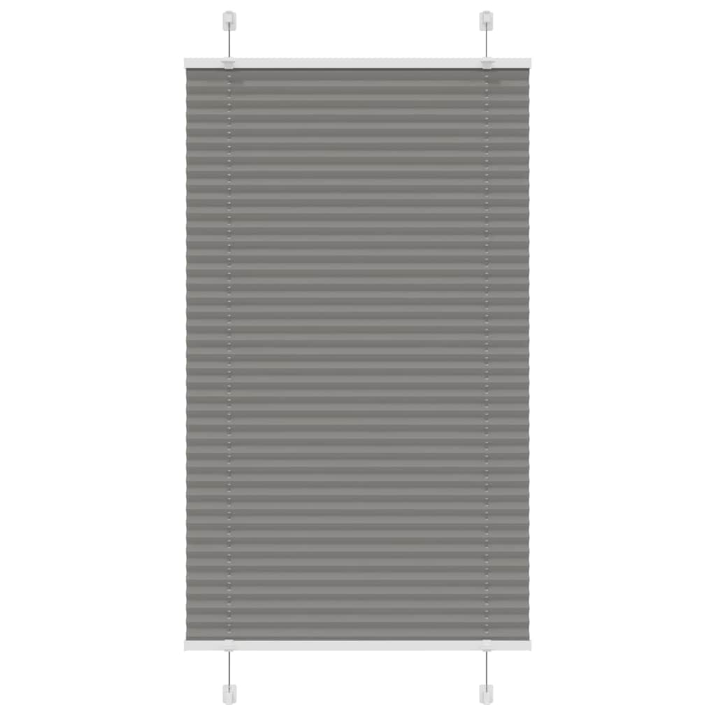 pliszírozott redőny antracit 70x150 cm szövetszélesség 69,4 cm