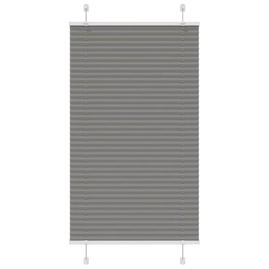 pliszírozott redőny antracit 70x150 cm szövetszélesség 69,4 cm