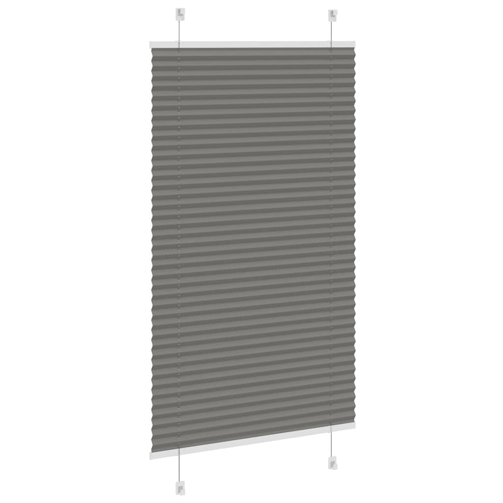 pliszírozott redőny antracit 70x150 cm szövetszélesség 69,4 cm