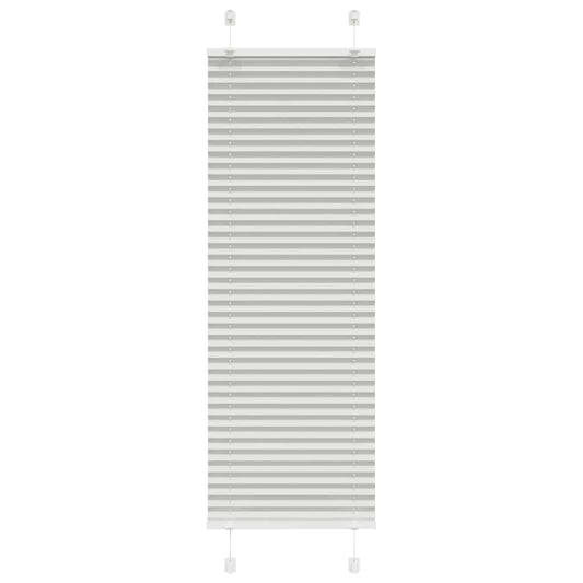 pliszírozott redőny világosszürke 40x100 cm szövetszélesség
