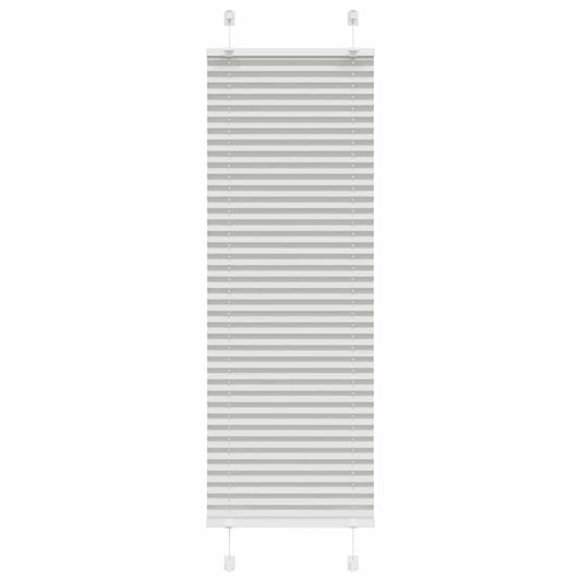 pliszírozott redőny világosszürke 40x150 cm szövetszélesség