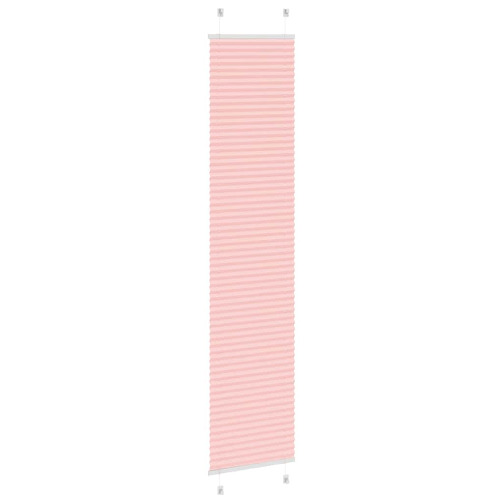 pliszírozott redőny rózsaszín 40x200 cm szövetszélesség 39,4 cm