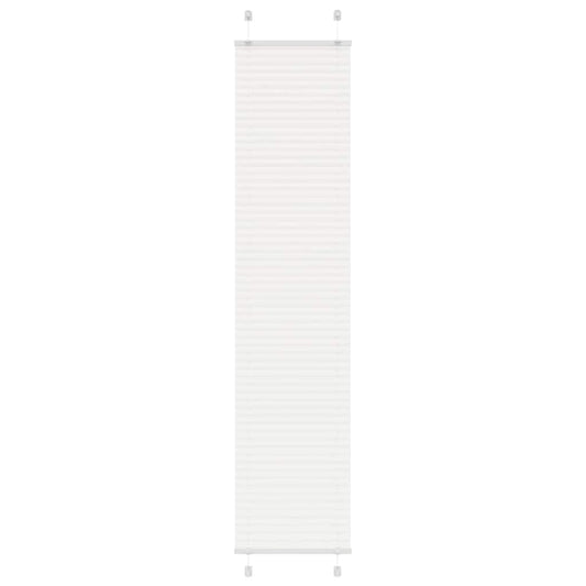 pliszírozott redőny Fehér 40x200 cm szövetszélesség 39,4 cm