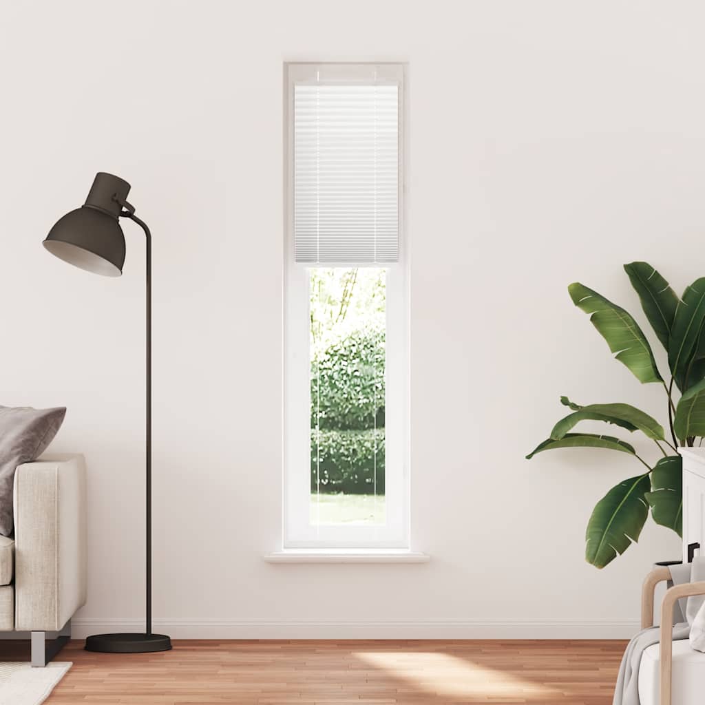 pliszírozott redőny Fehér 40x200 cm szövetszélesség 39,4 cm