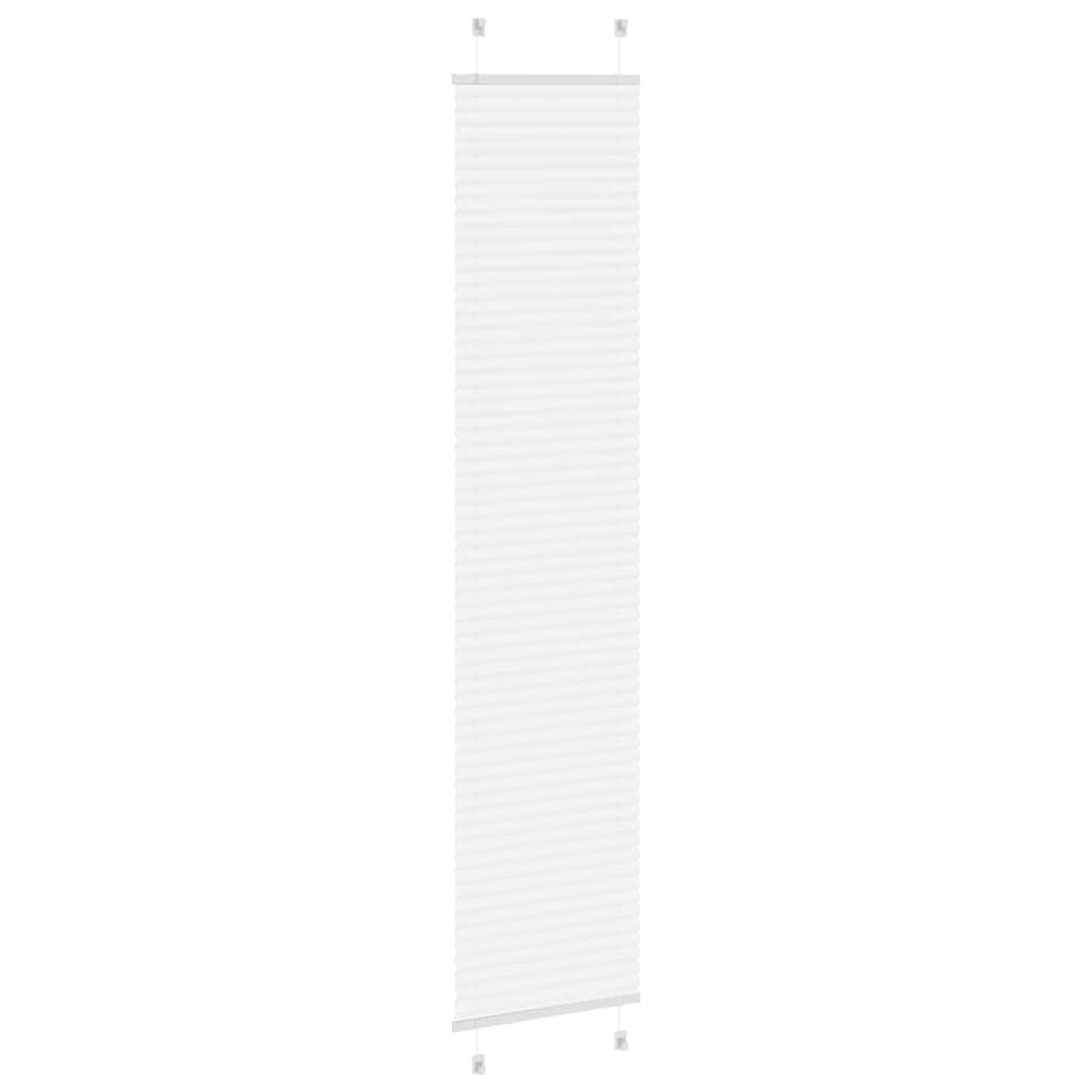 pliszírozott redőny Fehér 40x200 cm szövetszélesség 39,4 cm