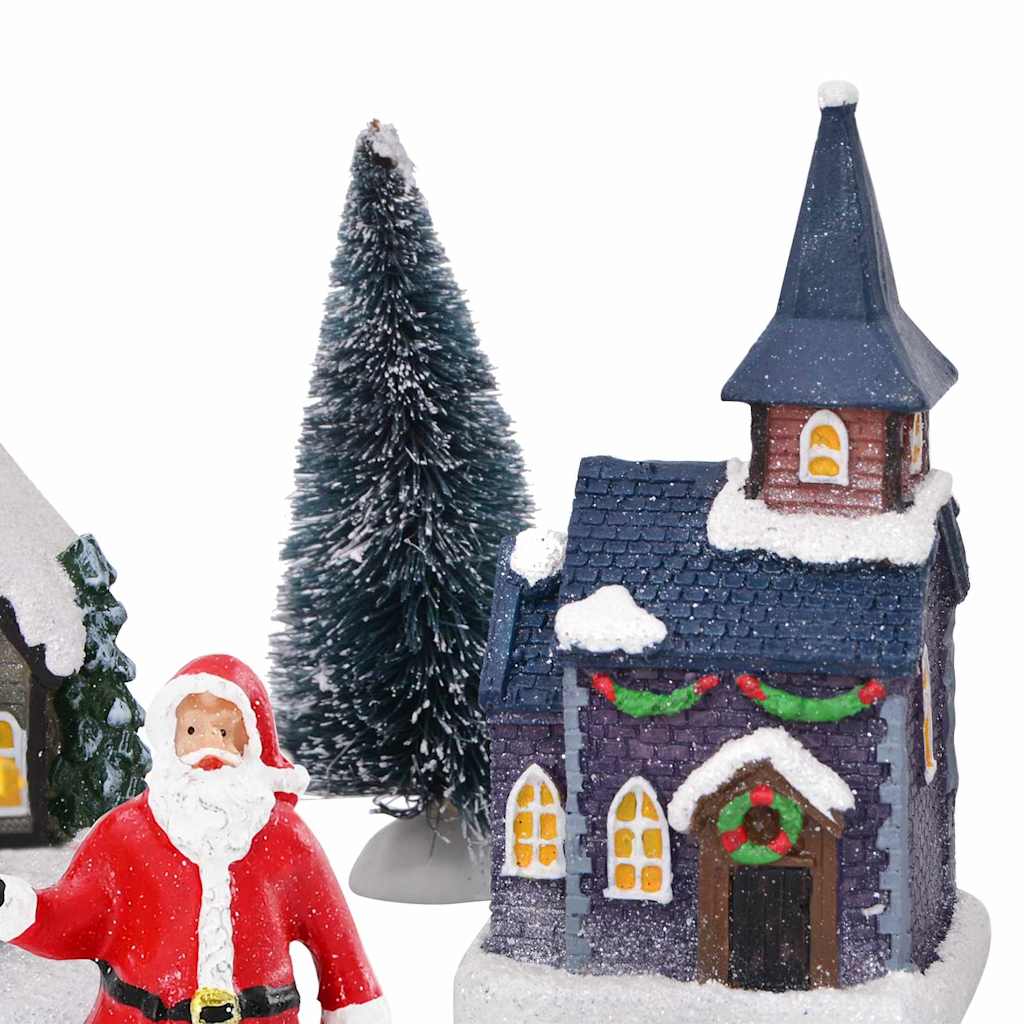 Karácsonyi Asztaldísz Sokszínű Gyanta