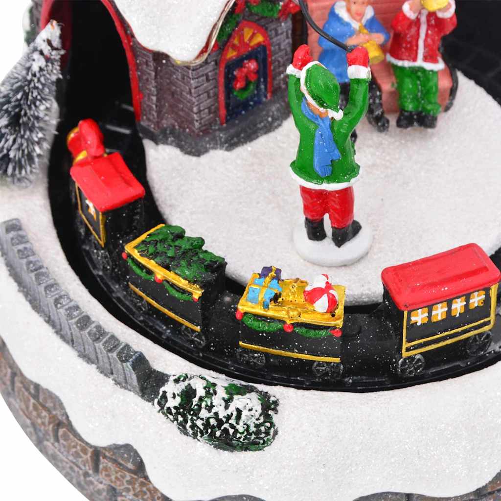 Karácsonyi Asztali Dísz Sokszínű 16 x 16 x 19 cm Gyanta