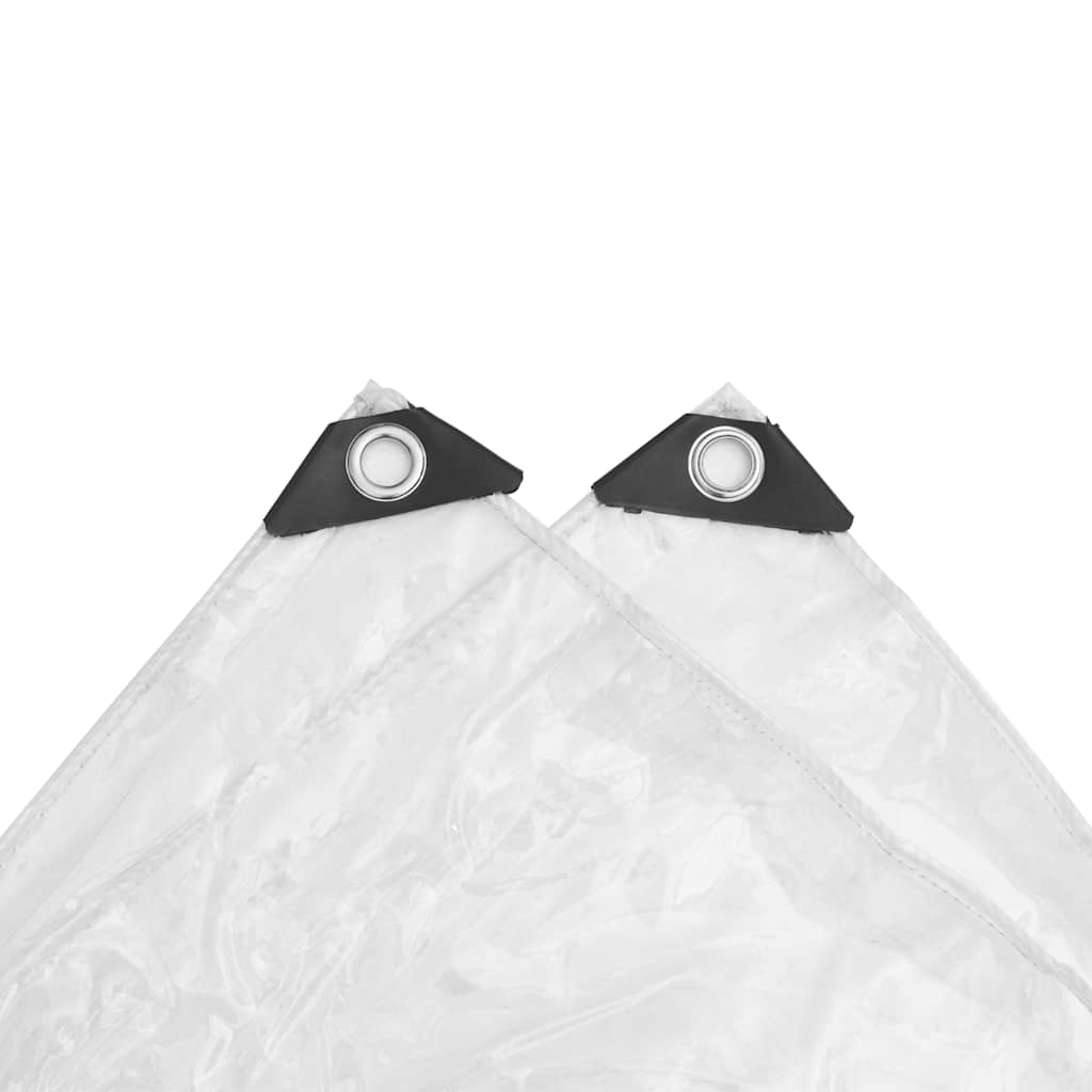 átlátszó ponyva lyukasztóval 1x12 m PVC