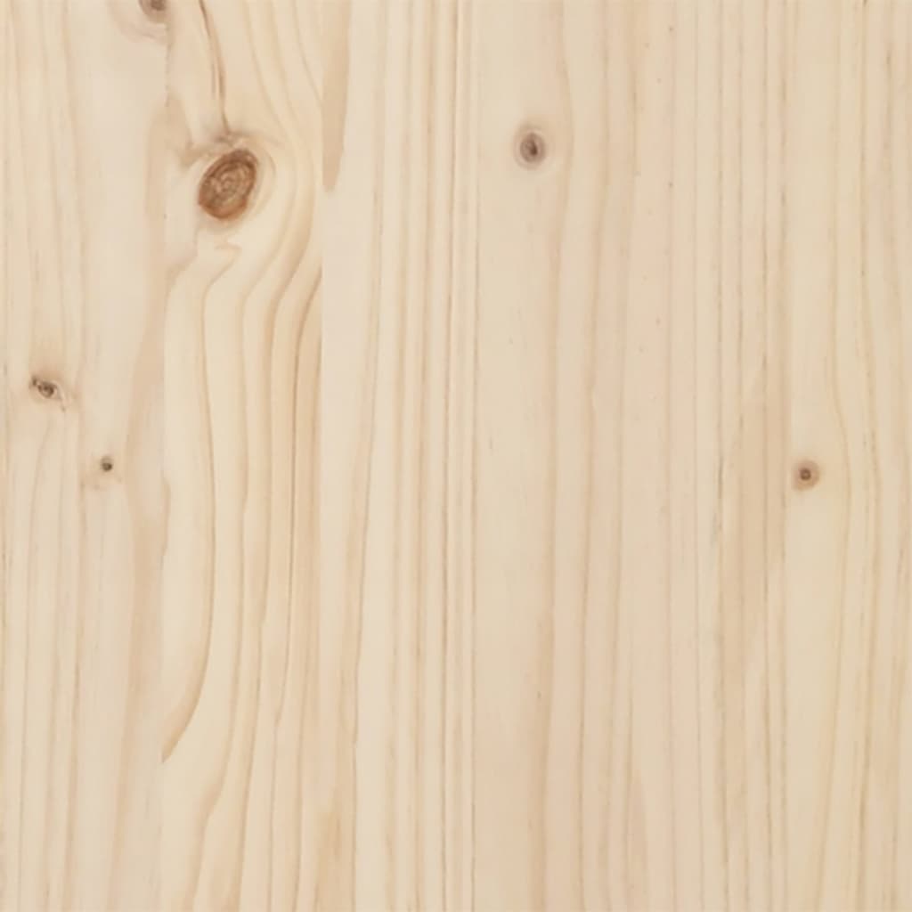tömör fenyőfa extra hosszú ágykeret matrac nélkül 140 x 220 cm