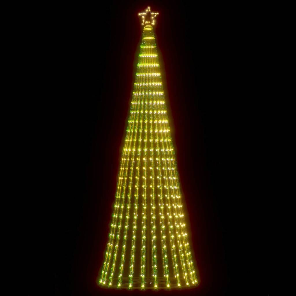 meleg fehér LED karácsonyfa 475 LED 247 cm