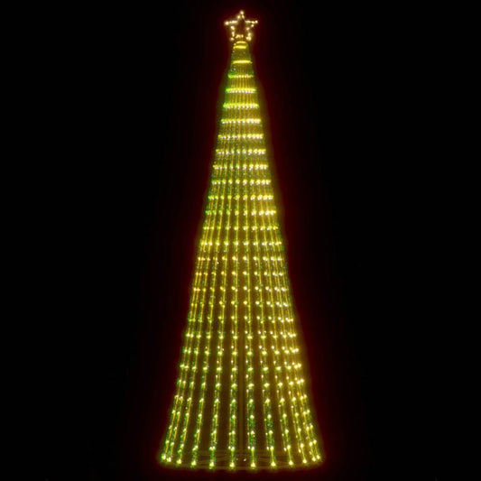 meleg fehér LED karácsonyfa 475 LED 247 cm