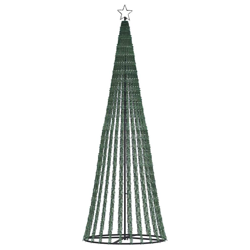 hideg fehér LED karácsonyfa 475 LED 247 cm