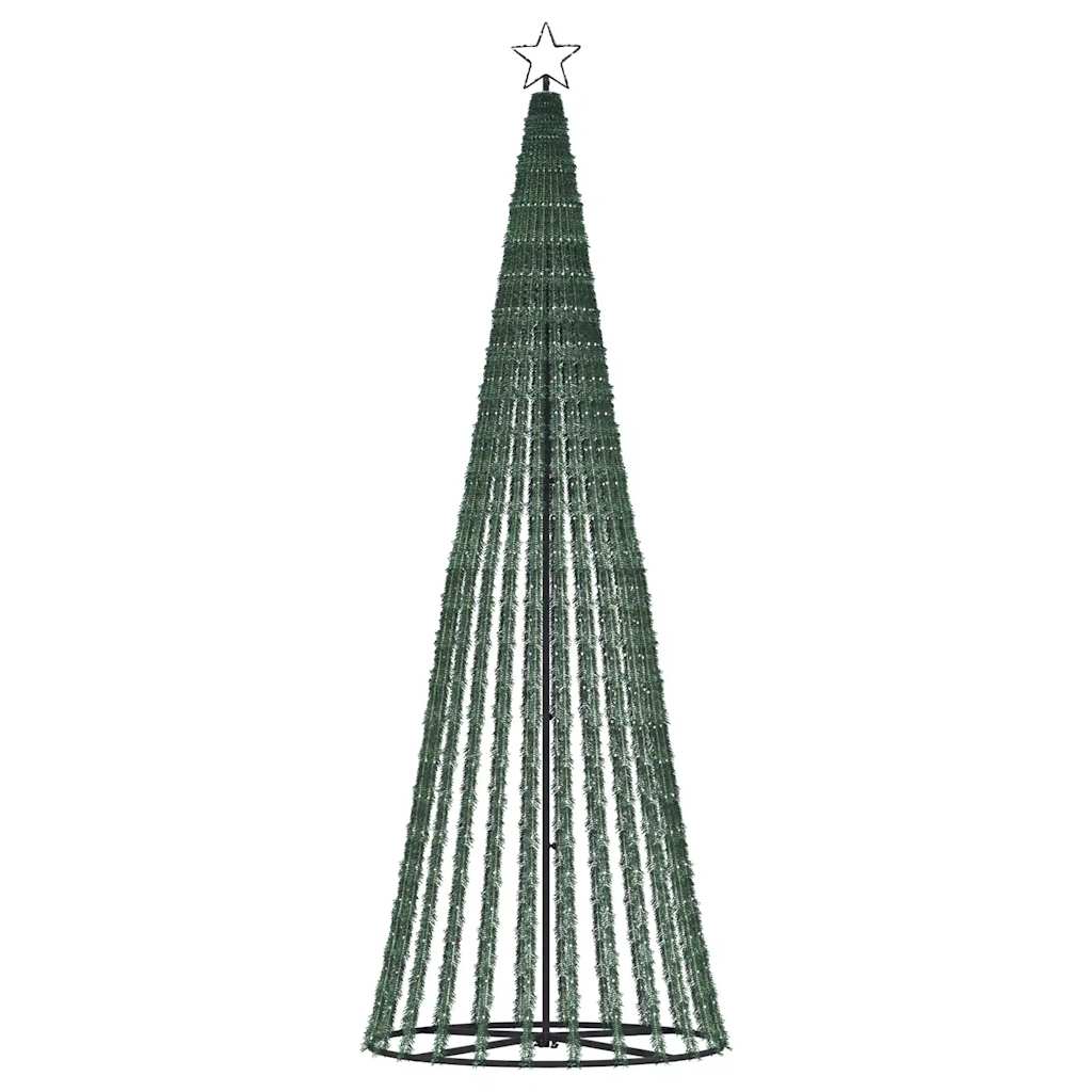 hideg fehér LED karácsonyfa 475 LED 247 cm