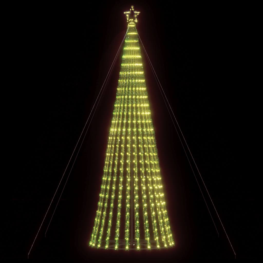 meleg fehér LED karácsonyfa 1028 LED 403 cm
