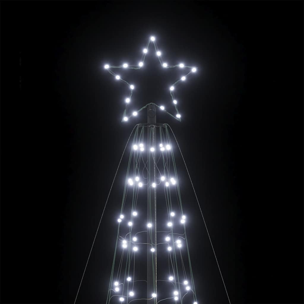 hideg fehér LED karácsonyfa tüskékkel 1534 LED 500 cm