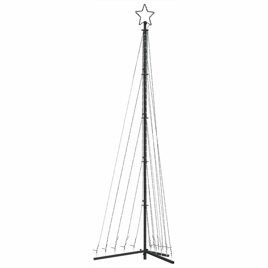 hideg fehér LED karácsonyfa 495 LED 300,5 cm