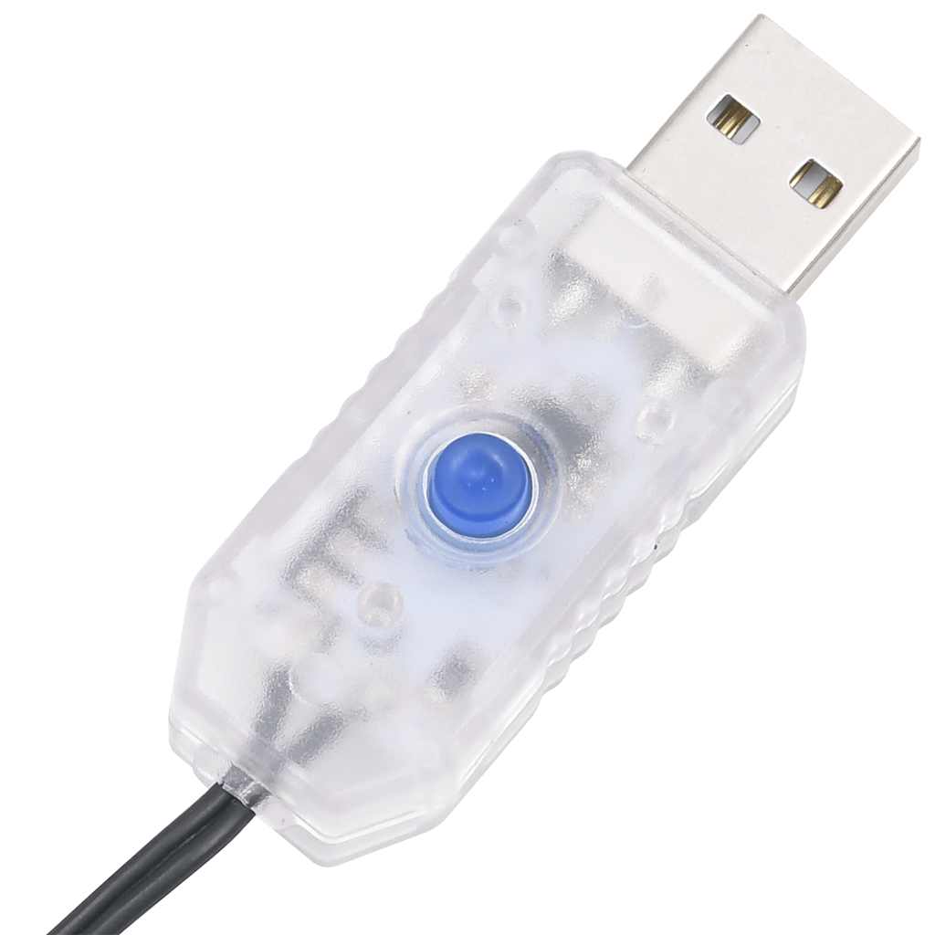 meleg fehér LED karácsonyfa 200 LED 182 cm