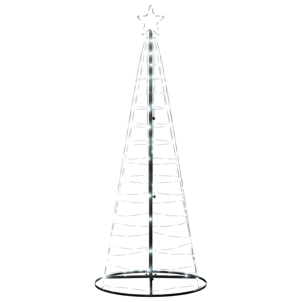 hideg fehér LED karácsonyfa 200 LED 182 cm