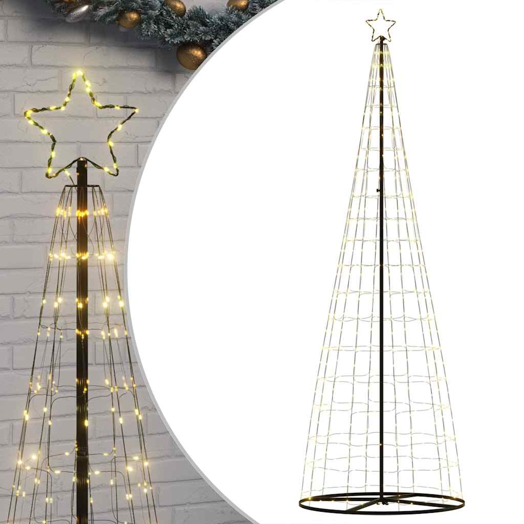 meleg fehér LED karácsonyfa 550 LED 304 cm