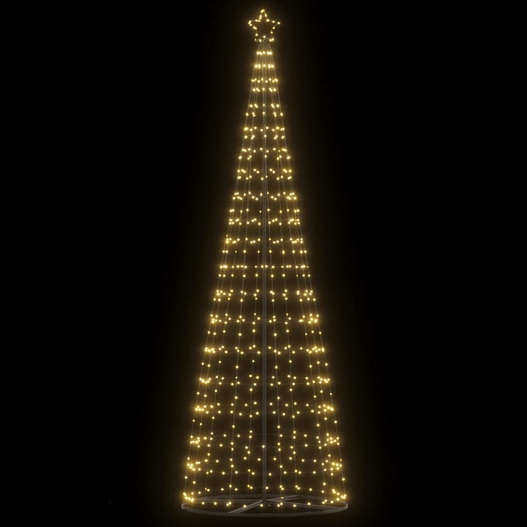 meleg fehér LED karácsonyfa 550 LED 304 cm