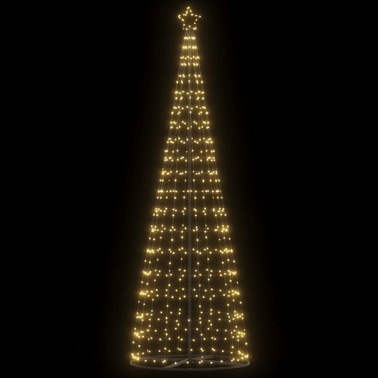 meleg fehér LED karácsonyfa 550 LED 304 cm