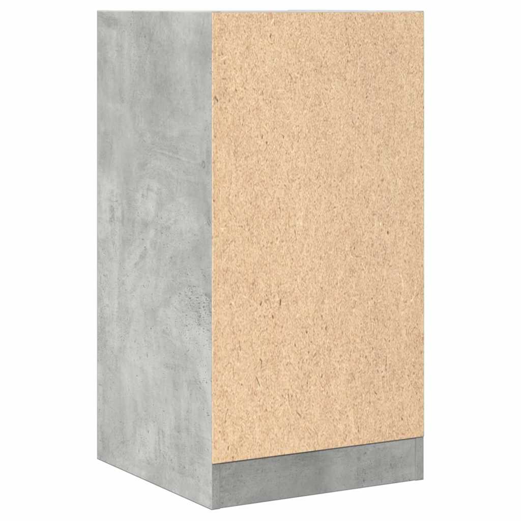 betonszürke szerelt fa patikaszekrény 40 x 41 x 77,5 cm