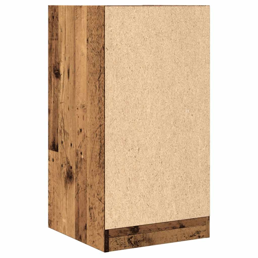 antik fa színű szerelt fa patikaszekrény 40 x 41 x 77,5 cm