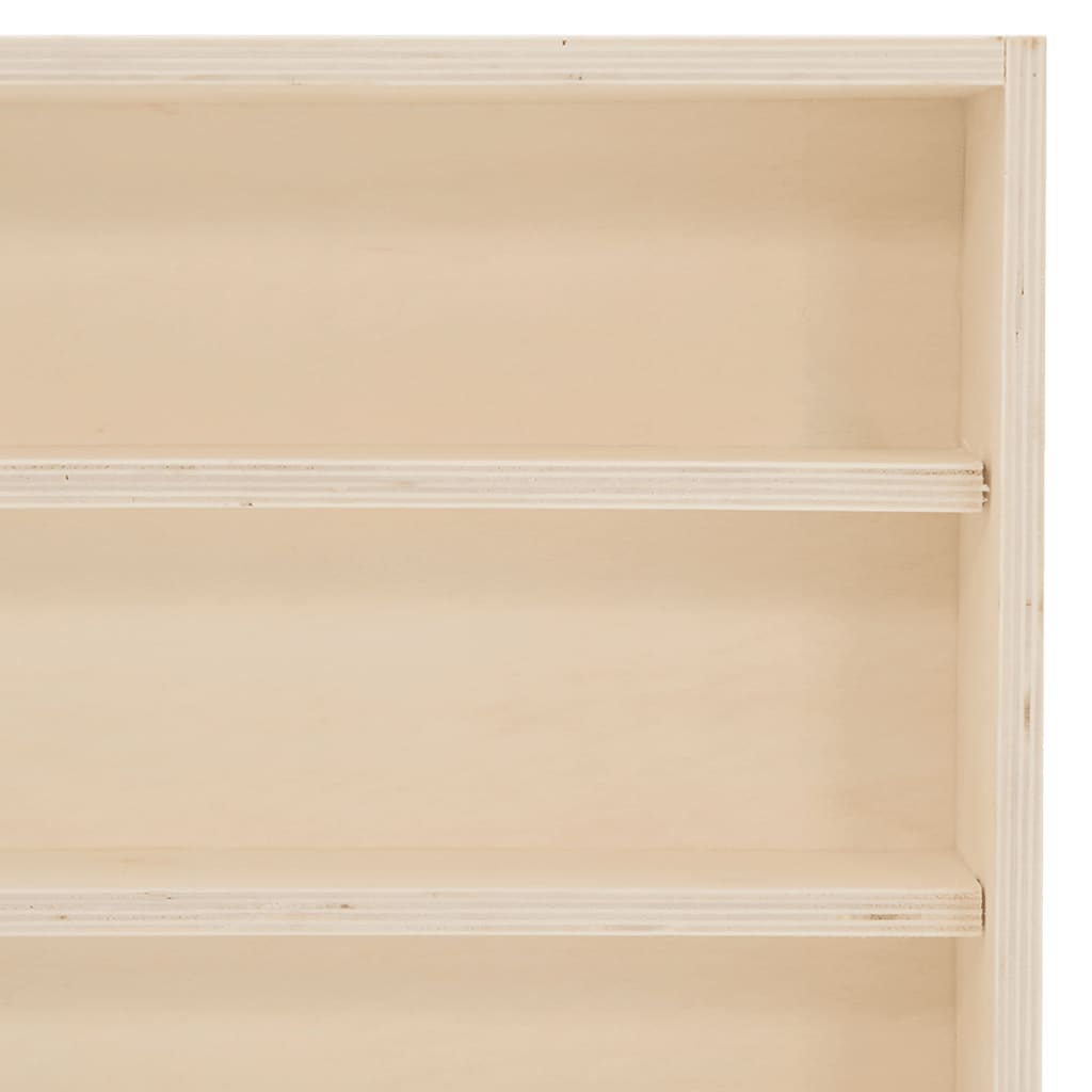 fa gyűjtő vitrin ajtókkal 40x8,5x37 cm