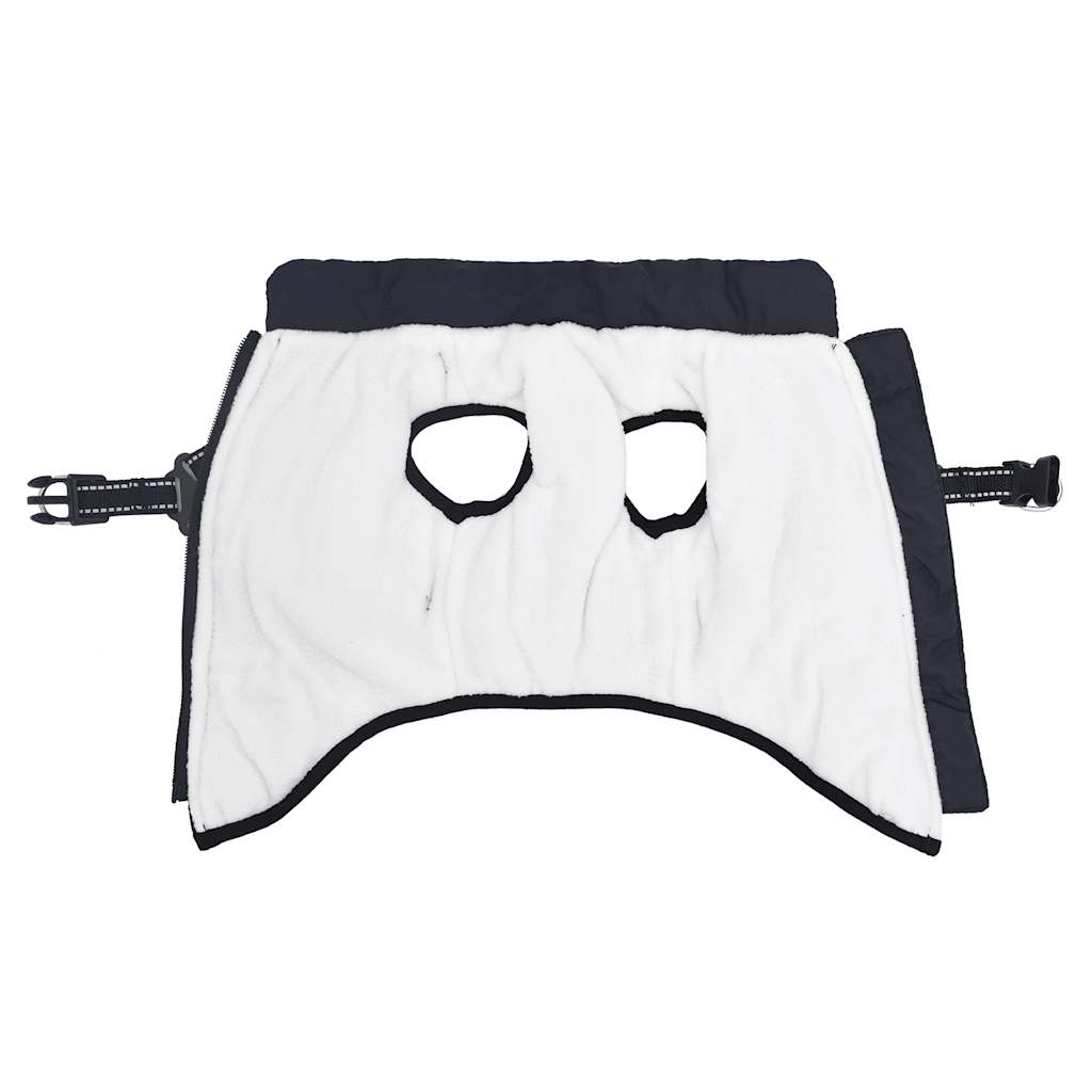 tengerészkék kutyakabát hámmal Vízálló fényvisszaverő L32