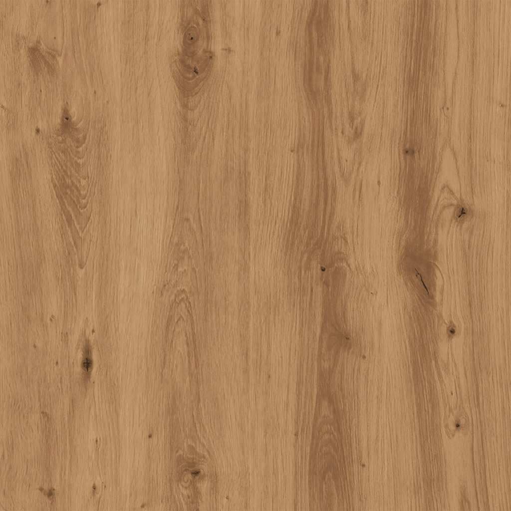 kézműves tölgy színű szerelt fa TV-szekrény 102x30x37,5 cm