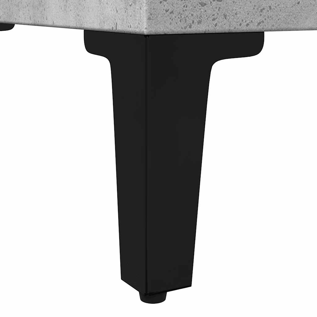 betonszürke szerelt fa fürdőszobaszekrény 30 x 30 x 100 cm