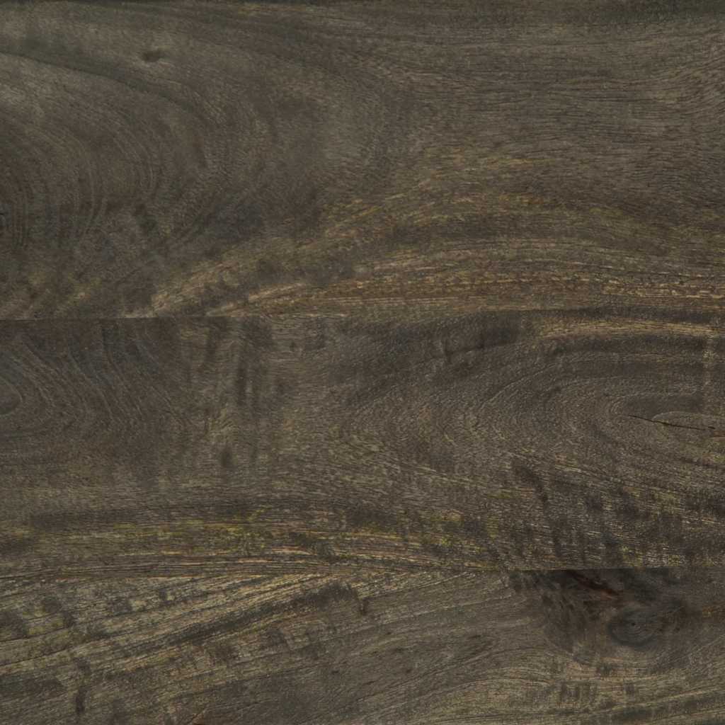 éjjeliszekrény fekete 50x33x62 cm tömörfa mangófa