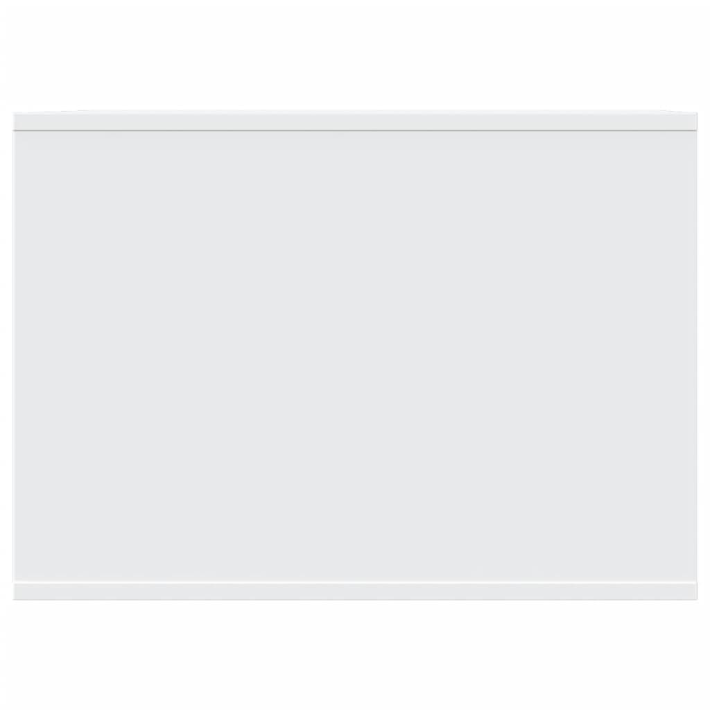 fehér szerelt fa macskaalomdoboz 47 x 59 x 42 cm