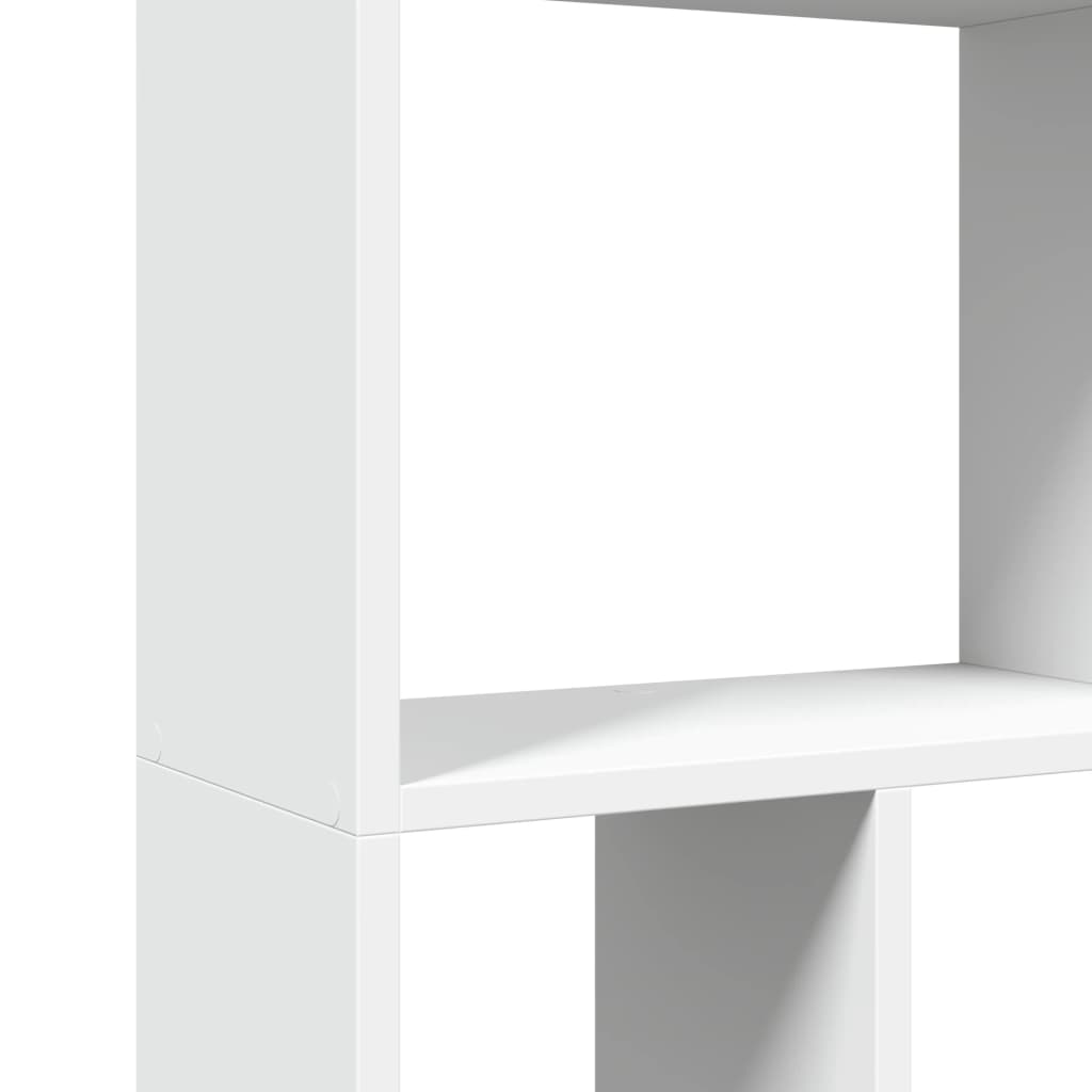 fehér, rétegelt fa könyvespolc 60 x 20 x 120 cm