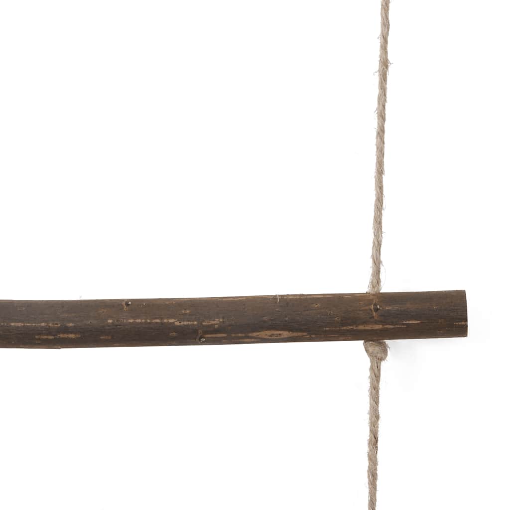 Fali dekorációk létra alakú 2 db 30x100 cm natúr ág