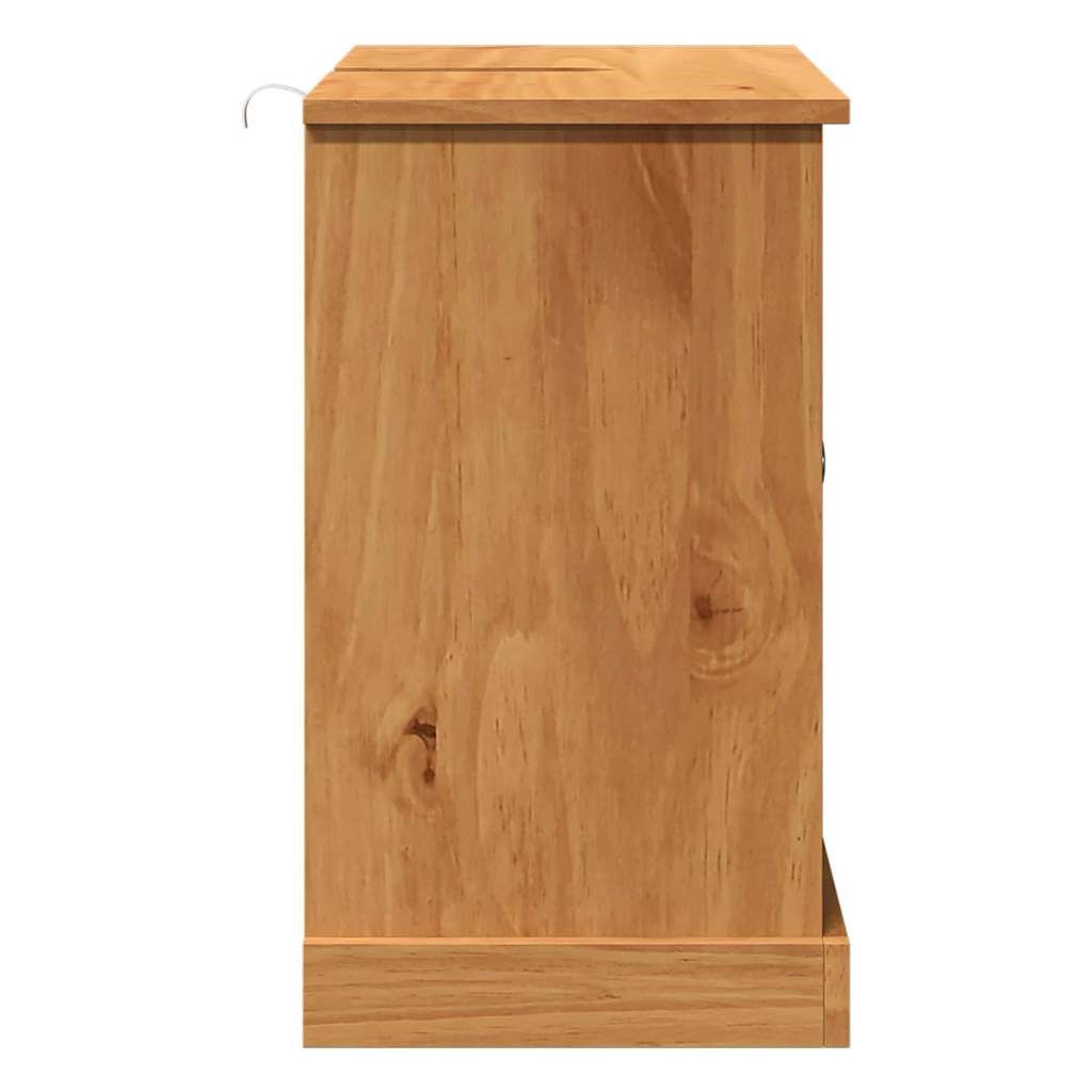 Mosogató Szekrény VIGO mézbarna 67.5 x 34 x 59 cm Tömör fenyőfa