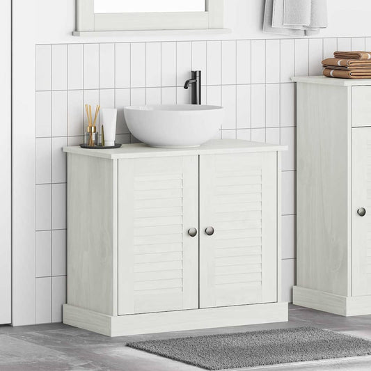 Mosogató Szekrény polcokkal VIGO antik fehér 67.5 x 34 x 59 cm