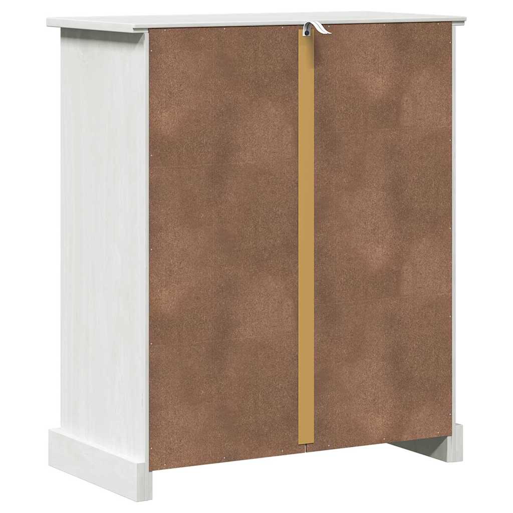 Fürdőszoba Székény VIGO Fehér 67.5 x 34 x 80 cm Tömör fenyőfa