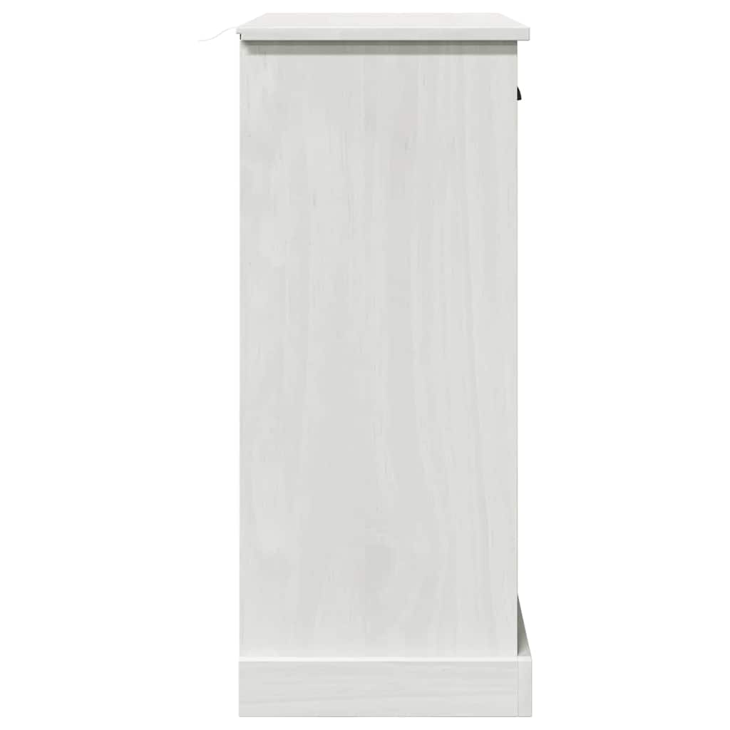 Fürdőszoba Székény VIGO Fehér 67.5 x 34 x 80 cm Tömör fenyőfa