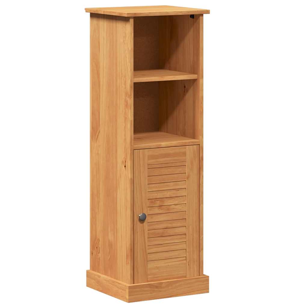 Fürdőszoba Székény VIGO mézbarna 37 x 34 x 110 cm Tömör fenyőfa