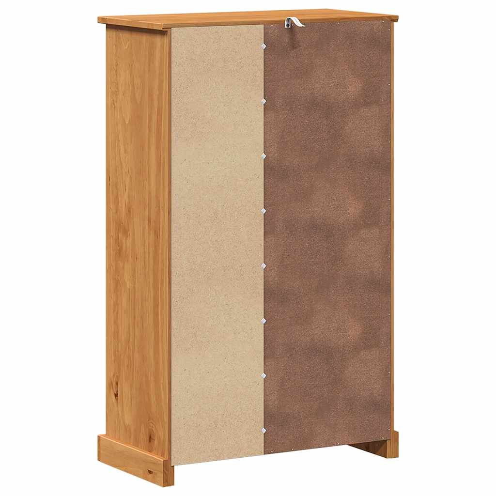 Fürdőszoba Székény tárolóval VIGO mézbarna 67.5 x 34 x 110 cm