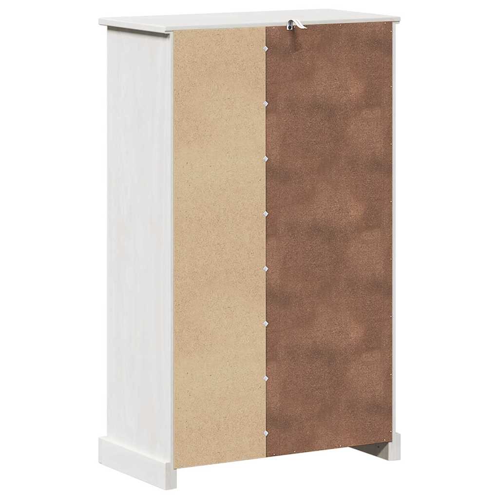 Fürdőszoba Székény VIGO Fehér 67.5 x 34 x 110 cm Tömör fenyőfa