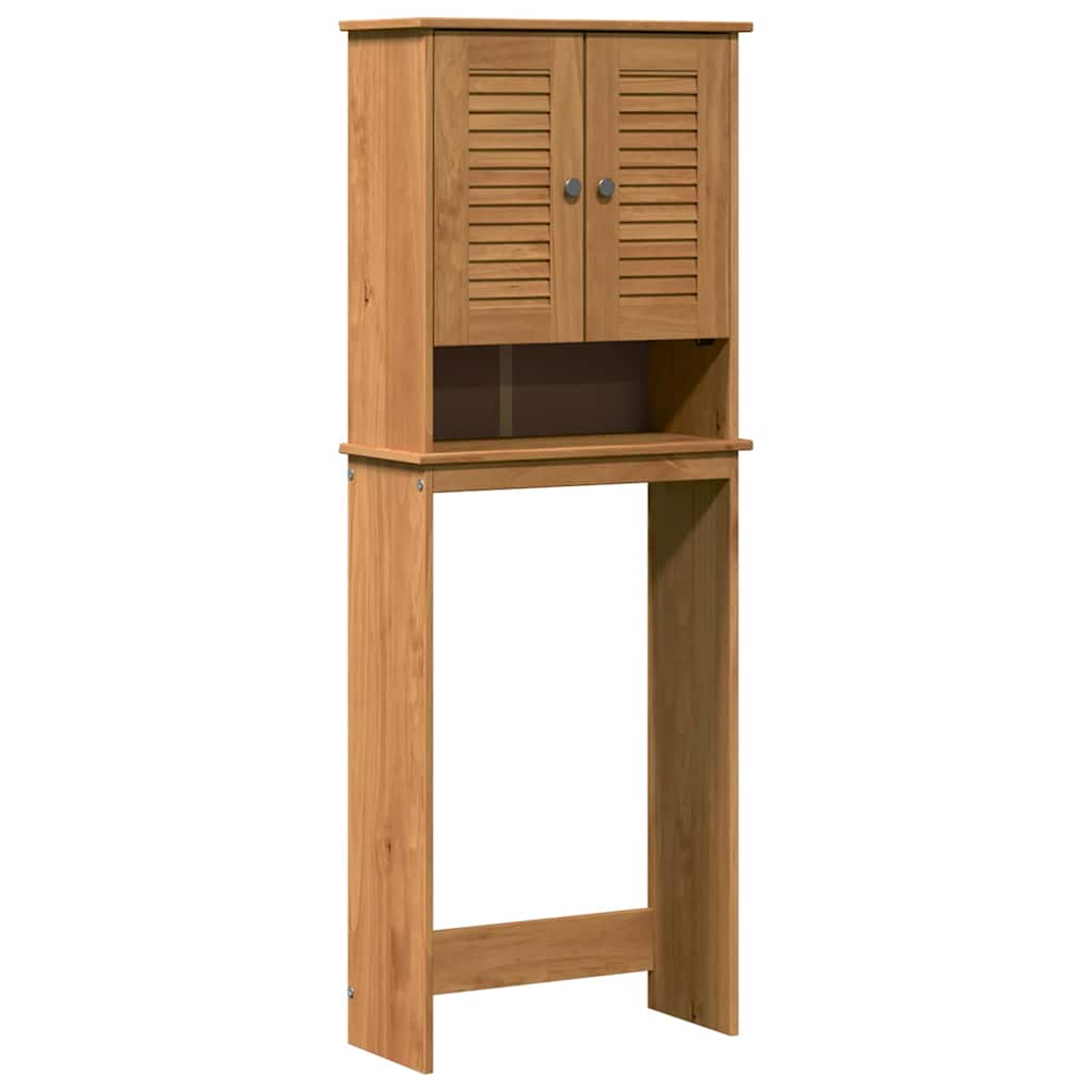 WC Szekrény VIGO mézbarna 60 x 27 x 161 cm Tömör fenyőfa