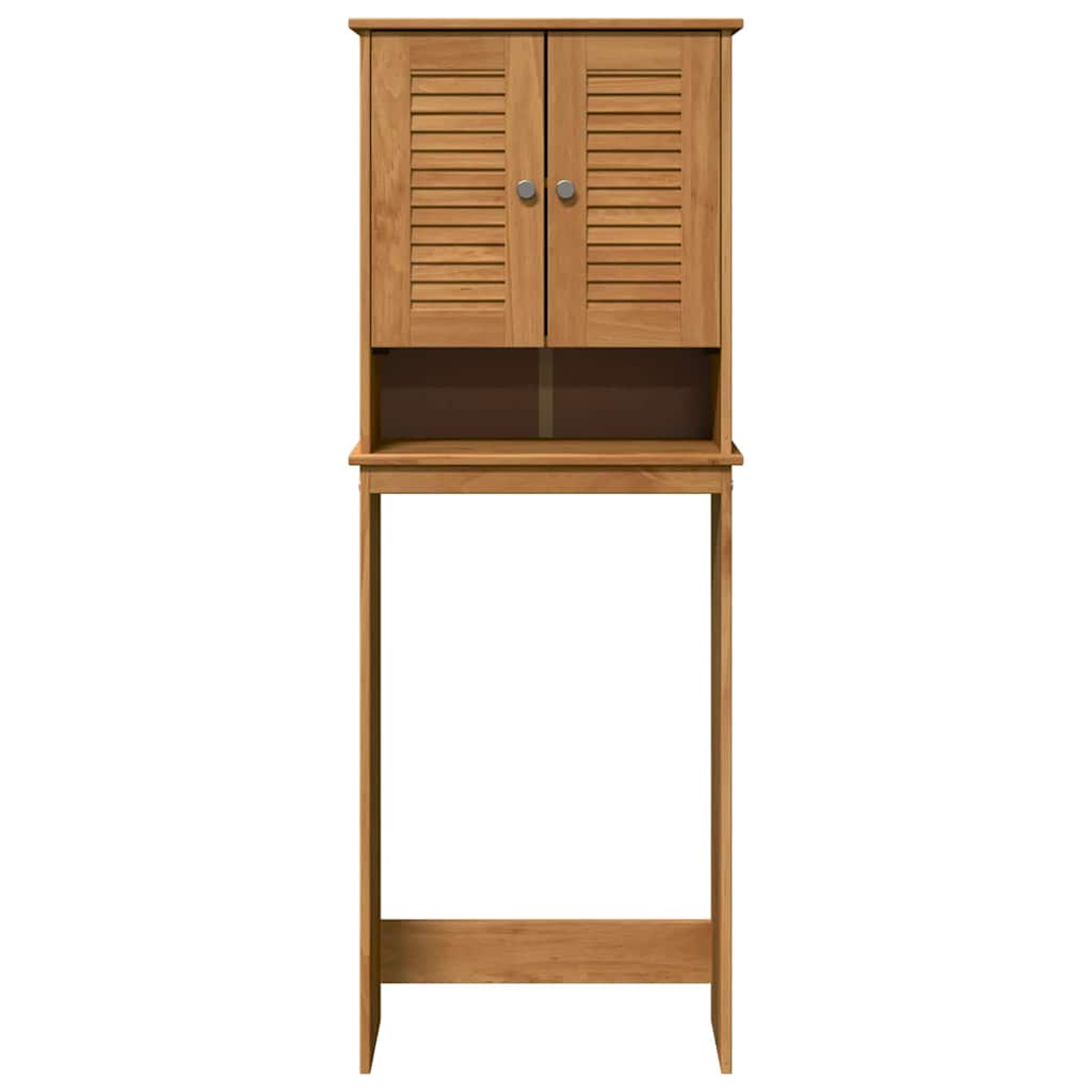 WC Szekrény VIGO mézbarna 60 x 27 x 161 cm Tömör fenyőfa