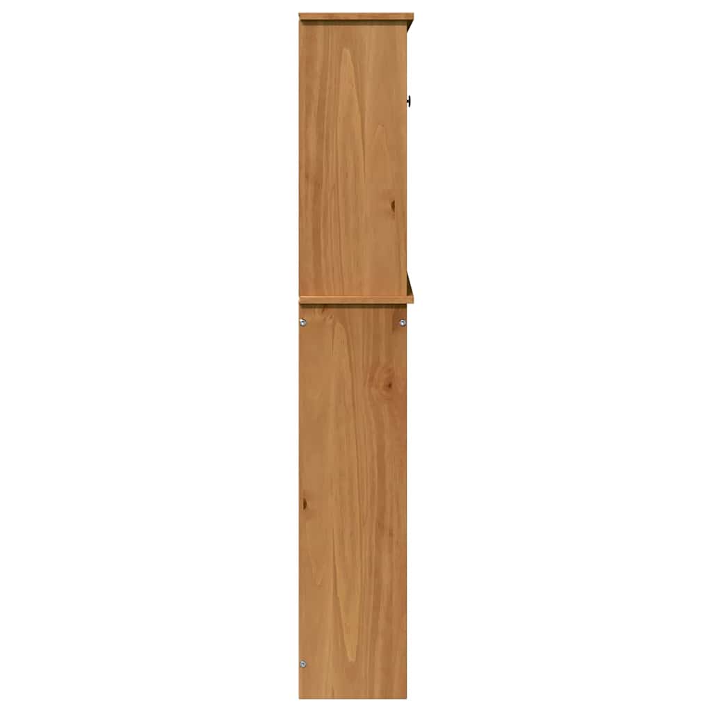Mosógép Szekrény VIGO mézbarna 72.5 x 27 x 161 cm Tömör fenyőfa