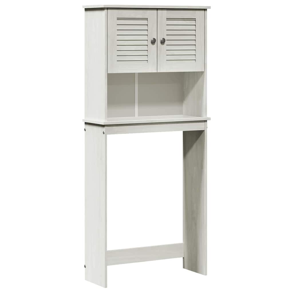 Mosógép Szekrény VIGO Fehér 72.5 x 27 x 161 cm Tömör fenyőfa