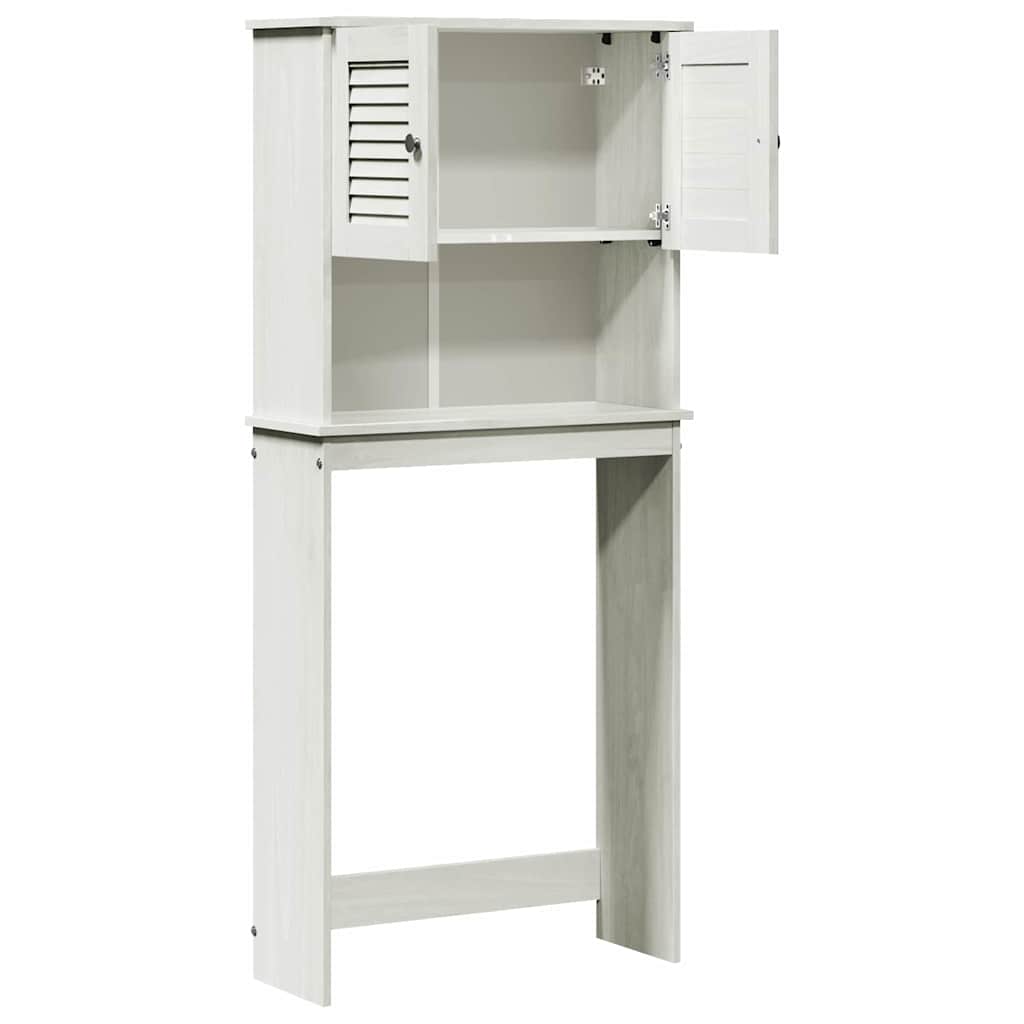 Mosógép Szekrény VIGO Fehér 72.5 x 27 x 161 cm Tömör fenyőfa